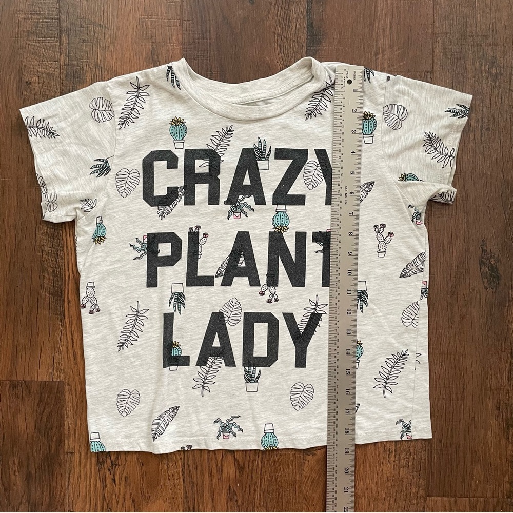 MAD ENGINE “Crazy Plant Lady” tee shirt, size S - Picture 4 of 5